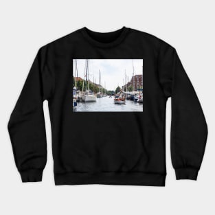 Canal in Copenhagen Crewneck Sweatshirt